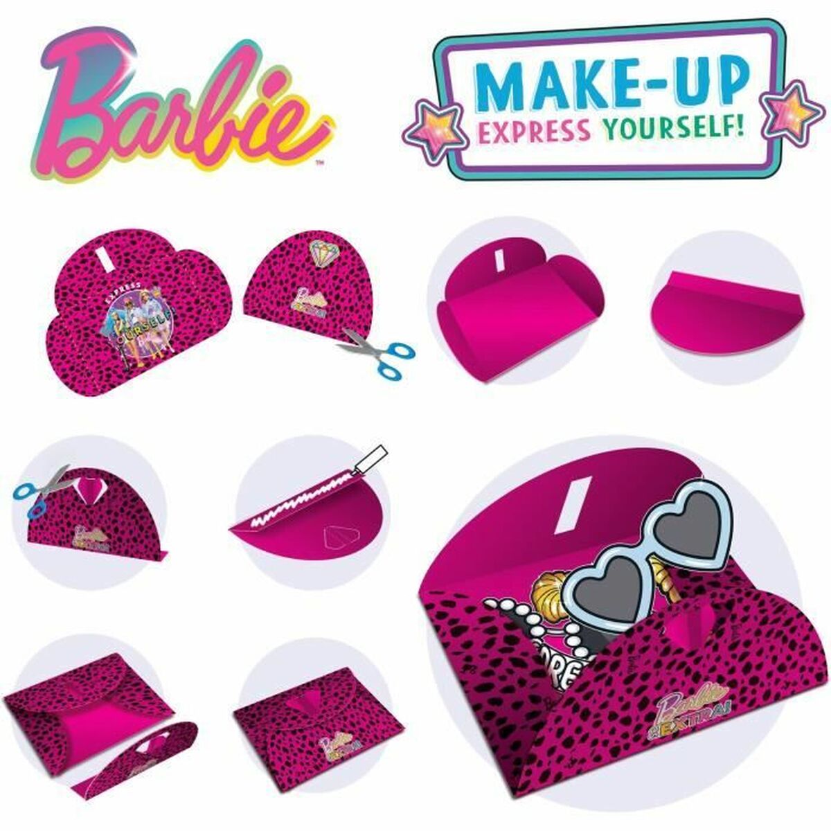 Children's Make-up Set Barbie Barbie-5